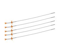 Pinza flessibile a lunga portata per raccogliere oggetti stretti, impugnatura a molla, 60 cm, per la creazione di gioielli piatti