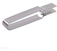 Pinza for bustine di tè, clip for bustine di tè, pinza da cucina, supporto for colino in acciaio inox, impugnatura, salute, durevole, alla moda, utensile da bar for cucina