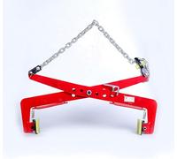 Pinza for lastre di pavimentazione in granito, trasporto verticale, pinza for pietre for impieghi gravosi, pinza a catena for cordoli/piastre in acciaio/marmo(X-L)