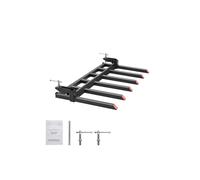 Pinza Forche a Detriti-Duoku-60"-CapacitÃ 2000 kg-Pinza Robusta su Forche a Palette-Accessori per Benna di Carico