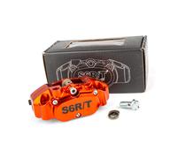 PINZA FRENO A 4 PISTONI STAGE6 MK2 ARANCIO PIAGGIO ZIP SP 50 -YAMAHA AEROX - JOG