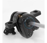 Pinza freno a disco anteriore destro per scooter elettrico, include 4 viti, 4 guarnizioni e 1 paio di pastiglie freno (nero)