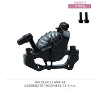 Pinza freno a disco meccanica doppio pistone ebike scooter set pinze freno