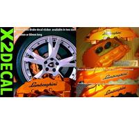 Pinza Freno Decalcomania Per Lamborghini 2 Misure Are 80mm O 100mm x2