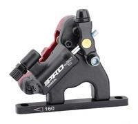 Pinza freno idraulica robusta a supporto piatto per bici da strada, sistema di linea meccanica (anteriore e posteriore con 2PCS)