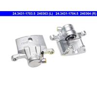Pinza freno Pinza a pugno 24.3431-1704.5 ATE per MITSUBISHI PAJERO II