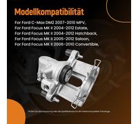 Pinza Freno Posteriore Destra Floating For Ford Focus MK II Mazda 3 Volvo C30