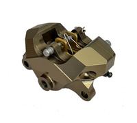 Pinza freno posteriore universale CNC 84mm compatibile con YZF R1 2006 2007 2008 2009 2010 2011 2012 2013 2014 GSXR1000 2007 2008 2009 2010 2011 2012 2013 2014 10R 2008 2009 2010(Brown)