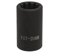 Pinza Freno Presa 1.3cmSq Drive 20mm 10-Point - Sealey VS0984 Nuovo