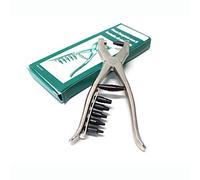 Pinza fustellatrice forgiata per forare cinture, pellami e altri tipi di tessuti.