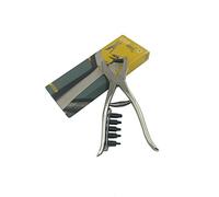 Pinza fustellatrice forgiata per forare cinture, pellami e altri tipi di tessuti -in acciaio ultra resistente