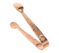 Pinza Ghiaccio in Acciaio Inox per Cubetti e Dessert Piccoli | Griglia Sicura e Pulizia Semplice, per Tè, Servizio al Ristorante e Secchiello del Ghiaccio
