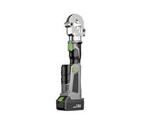 Pinza idraulica ricaricabile SC-400A, pinza a crimpare idraulica elettrica DC18V/4Ah Pinza a crimpare for ricarica 70mpa,Compatibilità Versatile(SC-300B)