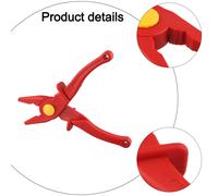 Pinza isolata alta tensione naso piatto 1000V elettricista utensile 7 7 pollici