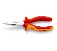Pinza isolata con becchi mezzi tondi e tronchese per MECCANICA 160 mm