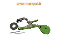 Pinza legatrice manuale a nastro per vigneti con nastri e spille max lega ø 45mm
