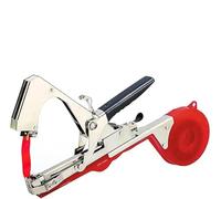 Pinza Legatrice Manuale a Nastro - Set Completo con: Spillatrice Professionale, Rotolo di Nastro e Graffette per Giardinaggio, Piante di Pomodori, Orti e Vigneti - Fai da te come i Professionisti