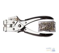 Pinza Maurer Professionale A Fustella Occhiellatrice Con 50 Occhielli