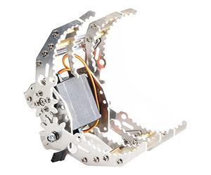 Pinza meccanica professionale in metallo con braccio robotico con servo ad alta coppia, dita della mano zampa RC Robotico Parte Manipolatore Morsetto per Arduino, Raspberry pi, Microbit, AI ROS