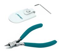 Pinza modello LIBRATON da 4,5" a bordo singolo per pinze modello di costruzione in plastica Mini chiave esagonale copertura in pelle strumenti modello in plastica