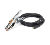 Pinza morsetto di massa completo di 2,5 metri di cavo da 25 mm² e connettore