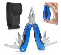 Pinza Multiuso 11 in 1 in Acciaio Inossidabile Multitool Tascabile con Apribottiglie Cacciavite Sega Coltello Tascabile per Esterno Sopravvivenza Campeggio
