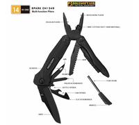 Pinza multiuso SPARK 14 funzioni edc Roxon CM1349