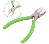 Pinza naso piatto con ganasce nylon per gioielli artigianato e riparazione fili