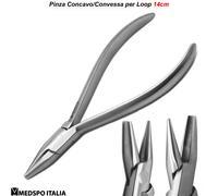 Pinza Ortodontica Concavo-Convessa per Loop Formare Archi Piega Filo Ortodonzia