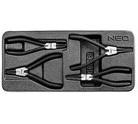 Pinza per anelli di regolazione, set da 4