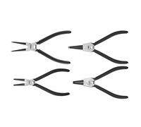 Pinza per anelli Seger, set di 4 pezzi.