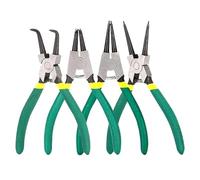 Pinza Per Anelli Set - Pinza Ad Anello Di Bloccaggio Set, Ad Anello A Scatto Interno Con Mascella Piegata, Pinze A Molla Multifunzionale, Di Dritti Pesanti Pick Di Gancio Per La Rimozione