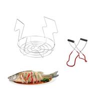 Pinza per barattoli - 29 x 24,5 x 6,6 cm, in acciaio, antiscivolo, per conservare alimenti, bottiglie, marmellate, barattoli da cucina