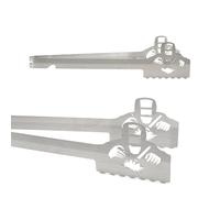 Pinza per barbecue con motivo saldatore, lavabile in lavastoviglie, idea regalo, regalo per uomo, regalo metallico, fabbro, metallo