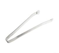 Pinza per barbecue in acciaio inox, 39 cm, resistente al calore, lavabile | Punte antiscivolo, teste girevoli, ideali per salsicce, bistecca, verdure, facile da pulire