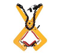 Pinza per bordi, 350 kg, regolabile, per alzacassi, pinza per il trasporto, per pietra, in acciaio, per il sollevamento e il trasporto, apertura regolabile 11,81 - 20,08 cm (giallo)