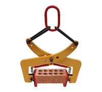 Pinza per bordi, morsetto per estrattore pallet, pinza per cordoli, pinza per sollevamento pietra, pinza per pietra sollevatore, può essere utilizzata per bloccare pallet di legno, sollevamento e