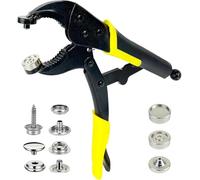 Pinza Per Bottoni Automatici, Bottoni a Pressione Metallo Con 20 15 Mm Bottoni Automatici (pornografico)