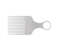 Pinza per capelli in metallo, ergonomica, antiscivolo | Plettro per capelli ricci per famiglia, amici, uomini, fidanzati, viaggi, casa, saloni di bellezza