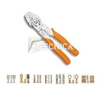 Beta Tools Pinza per capicorda 1603B – non isolati aperti 0-8 mmq standard – 220 mm