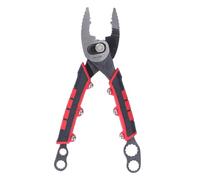 Pinza per Carpa 8 Pollici Pinza per Tubo a Coda di Pesce Chiave Regolabile per Unghie Pinza per Tirare la Testa Dentata Maniglia Antiscivolo Pinza Regolabile con Chiave per