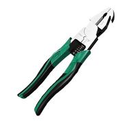 Pinza per cavi, con manico antiscivolo, crimpatrice per cavi, per cablaggio elettrico, fai da te, creazione di gioielli, recinzioni, riparazioni domestiche