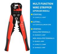 Pinza per Cavi Spelafili Automatica Regolabile Pinza Spelafili Multifunzionale U