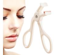 Pinza per ciglia, piccolo piegaciglia - piegaciglia con cuscinetti di ricarica in silicone, ricci rapidi, naturali, di lunga durata, senza pizzicare, piegaciglia per un controllo preciso dei