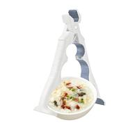 Pinza per ciotola anti scottature - Pinza per sollevamento antiscivolo per vassoi per pizza - Supporto a clip per piastra calda, per uso interno, casa, feste, barbecue e cucina