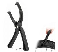 Pinza per Copertoni Bici Professionale - Attrezzo per Montaggio e Smontaggio Pneumatici MTB e Bici da Corsa, Leva Gomme Ergonomica per Stallonare e Riparazione Ruote Bicicletta, Nero
