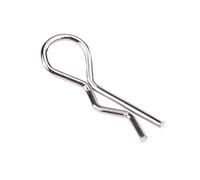 Pinza per corpo tipo RC R Pin per 1/10 1/12 Scala 1/16 Telecomando per auto Modello conchiglia Pezzi di ricambio Confezione da 50 pezzi
