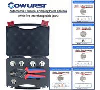 Pinza per crimpare terminali automobilistici SN-58B Cassetta degli attrezzi con impugnatura antiscivolo, adatta per molteplici specifiche dei terminali