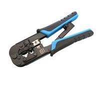 Pinza Per Crimpatura Connettori RJ45 8P8C RJ12 6P6C RJ11 6P4C - Con Cremaillere