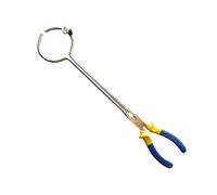 Pinza per crogiolo, 400 mm, pinza per forno di fusione dorata, pinza professionale per presa becher per industria di laboratorio